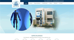 Desktop Screenshot of fisiotaruma.com.br